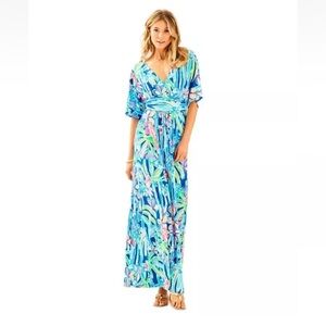 Lilly Pulitzer Parigi Dress Pop Up Jungle Hoppin